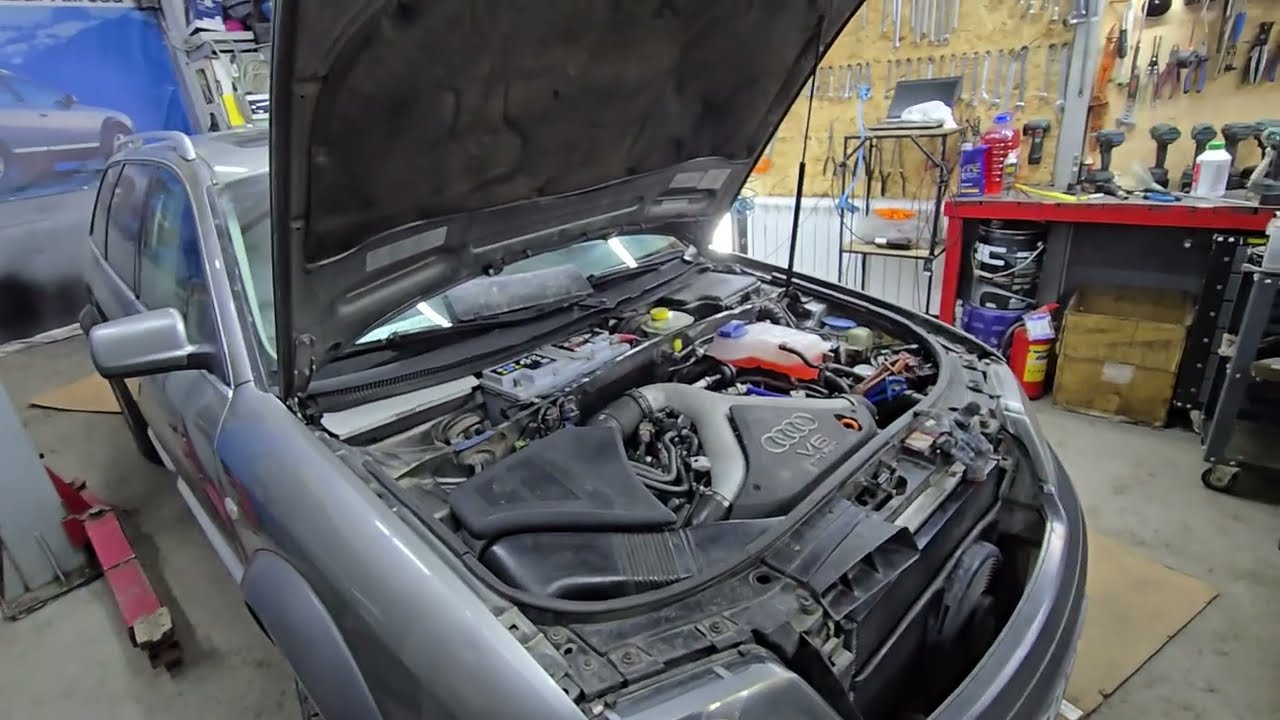 Audi allroad c5 2.7. Внимание !Радиатор печки !!!