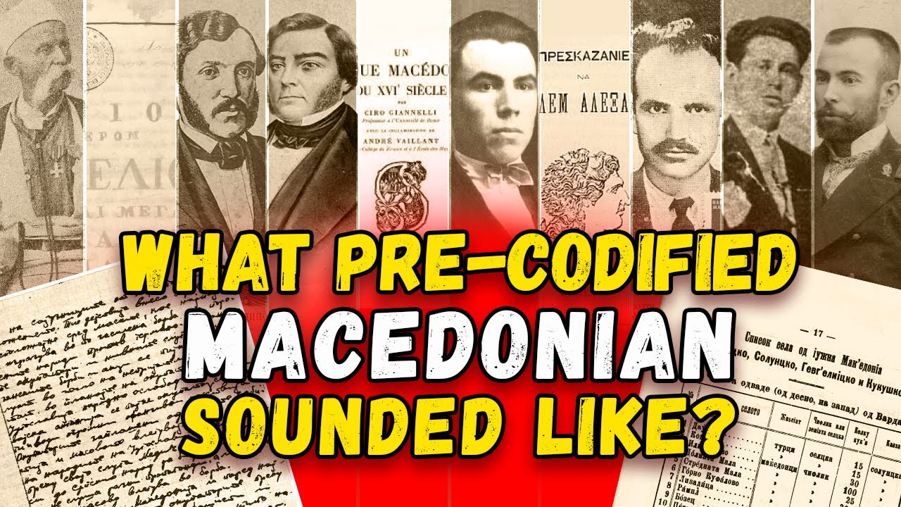 What Pre-Codified Macedonian Sounded Like?