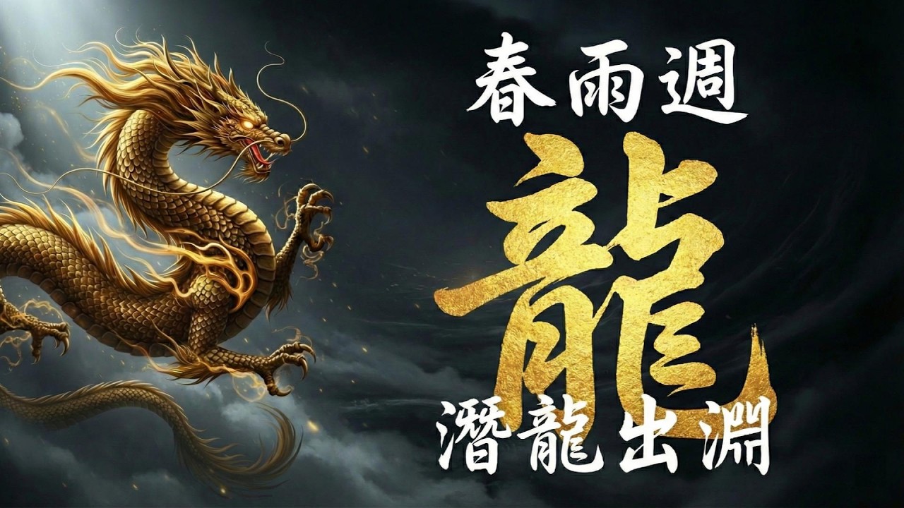 屬龍人開春大轉折！雨水節氣後若碰到千瘡百孔的棘手難題絕對是吉兆，老師為你拆解逢剋生財的暴富密碼。