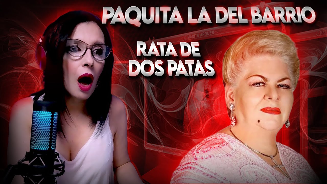 PAQUITA LA DEL BARRIO - Rata de dos Patas | INTERPRETE DE TEATRO MUSICAL - REACCION & ANALISIS