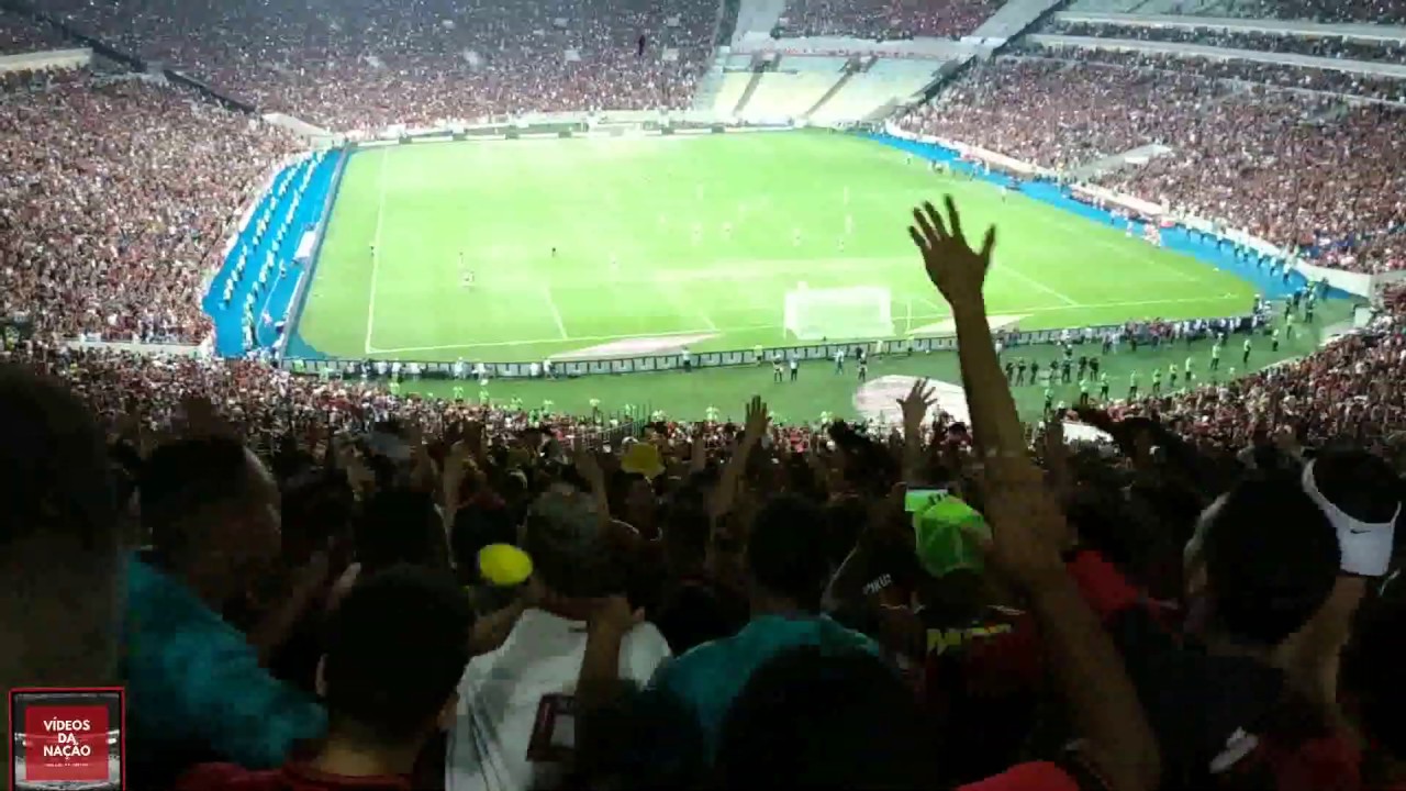 EXPLOSÃO DA TORCIDA DO FLAMENGO NOS 2 GOLS CONTRA O INTER - LIBERTADORES 2019