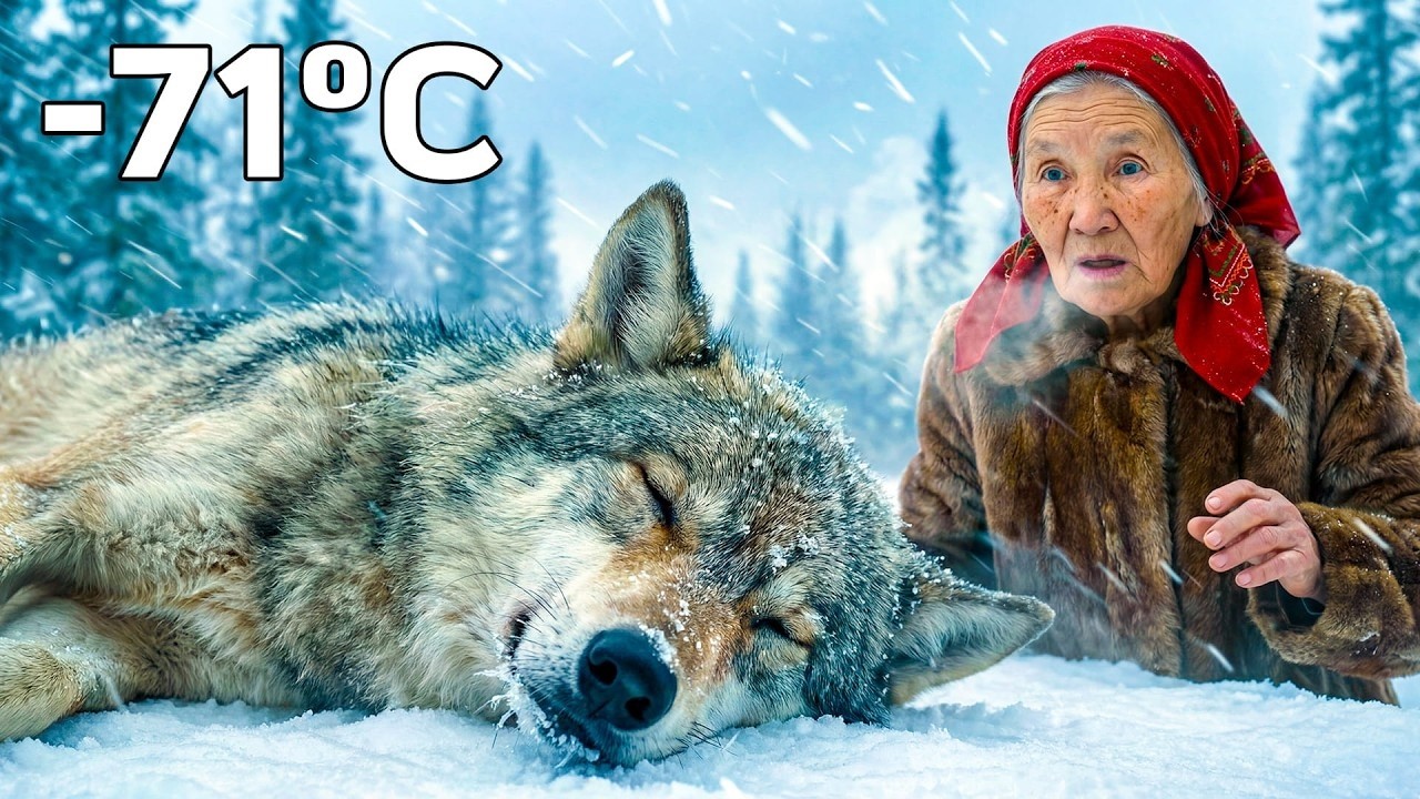 🐺 80-Year-Old Granny Nursed a Dying Wolf Left to Freeze in -71°C Siberia… Then the Pack Came Back