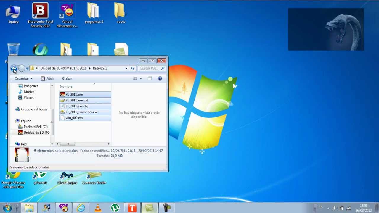 como descargar e instalar F1 para pc full español (alexviper789)