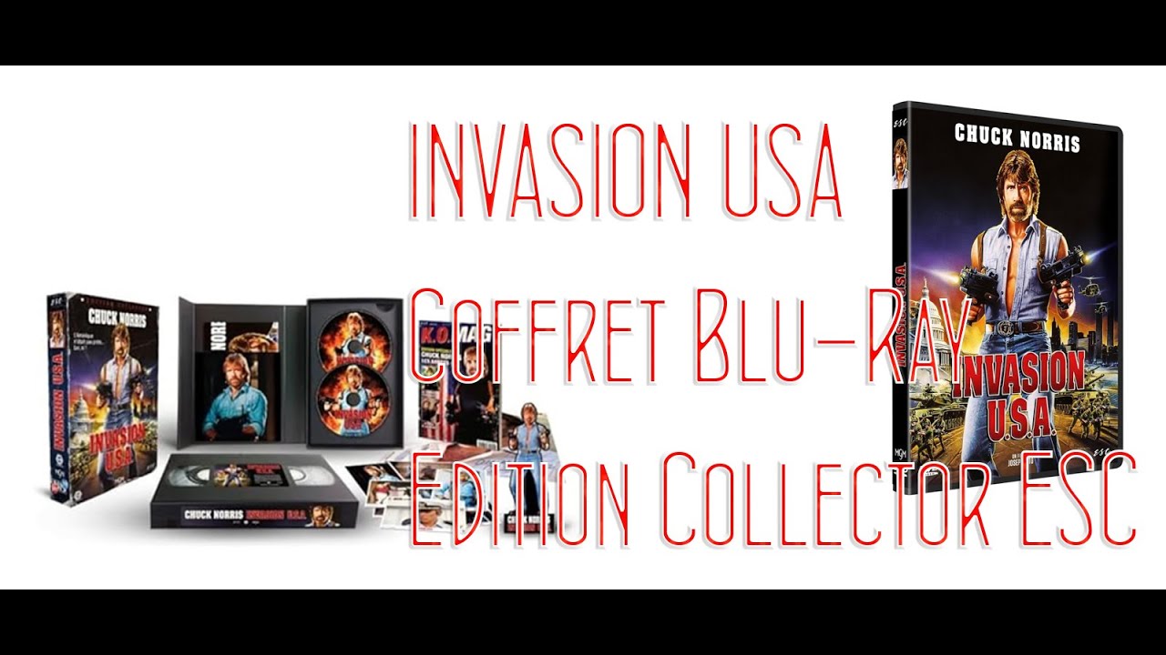 INVASION USA VHS BOX Unboxing Edition ESC Blu-Ray
