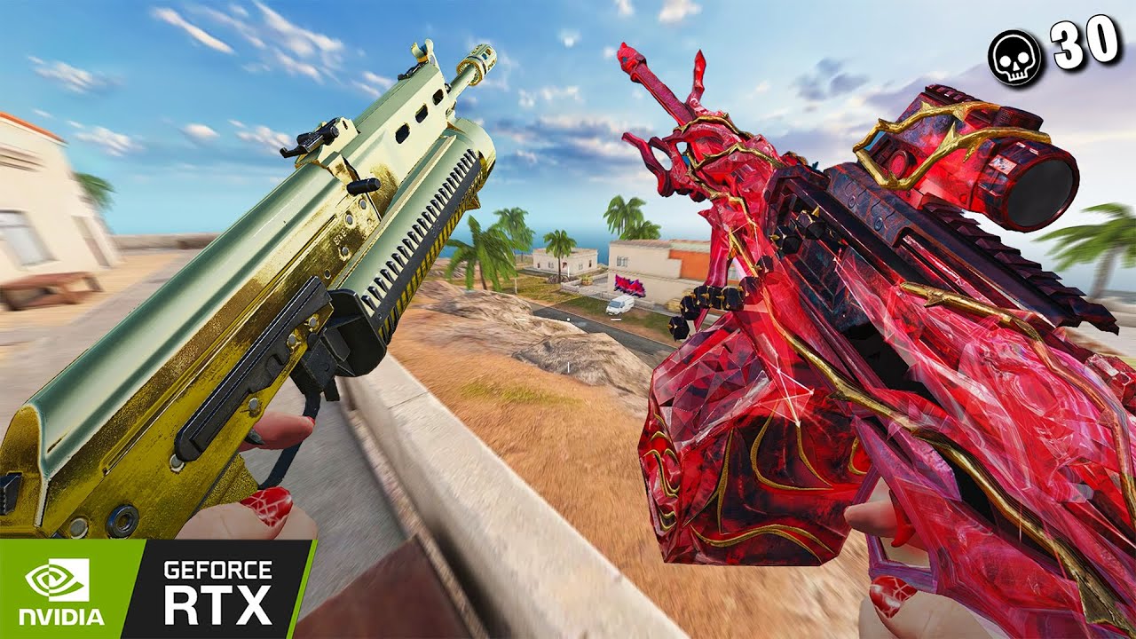 NEW BIZON GOLD + ULTRA SKIN PKM REDTHORN & EMMA CRIMSON CURSE STRIKE PASS BLOOD STRIKE MAX GRAPHIC
