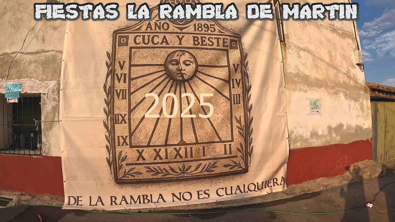 FIESTAS LA RAMBLA DE MARTIN 2025