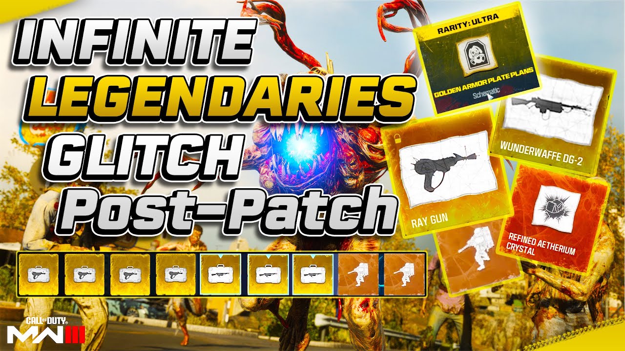 DUPLICATE LEGENDARY items in Modern Warfare ZOMBIES (POST PATCH)| MW3 Zombies GLITCH