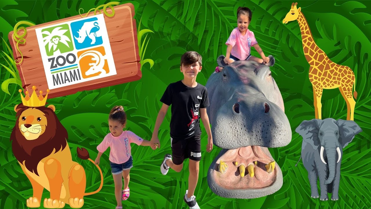 Zoo Miami Fun Family Vlog! Jasmin Kids Show