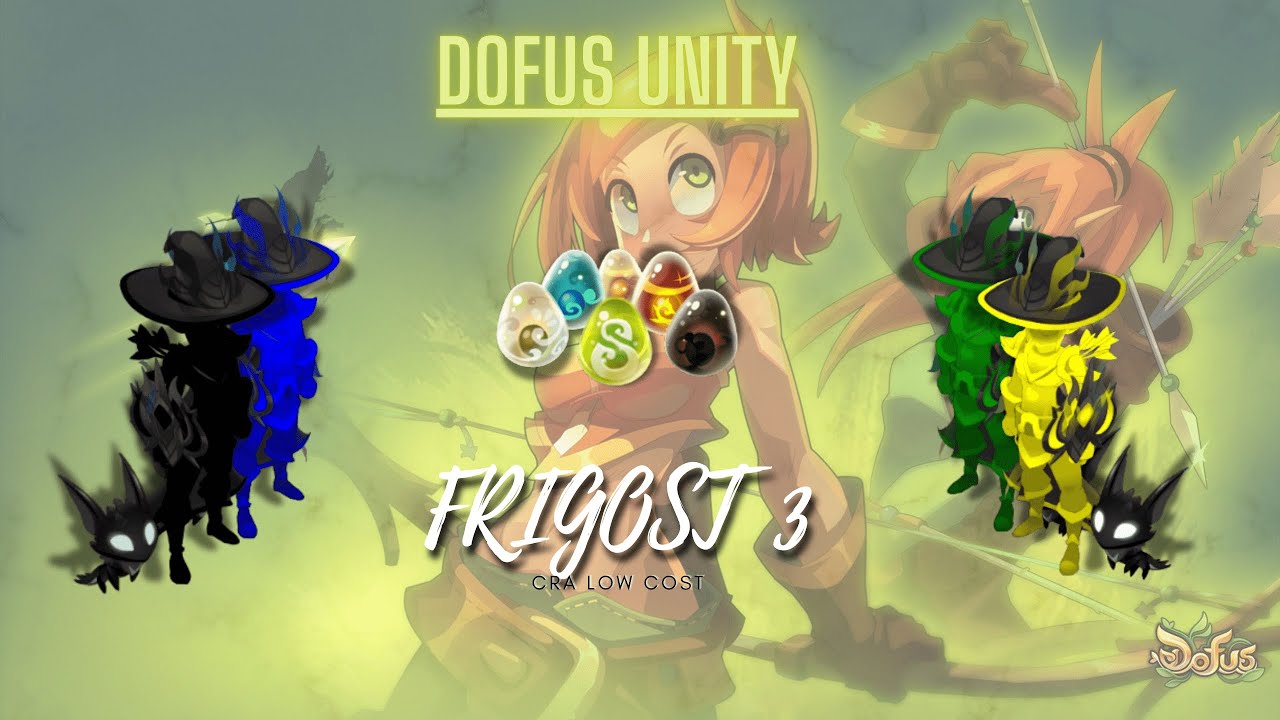[DOFUS MAROC]  TEAM CRA - Donjon Frigost 3 - Dofus Unity 3