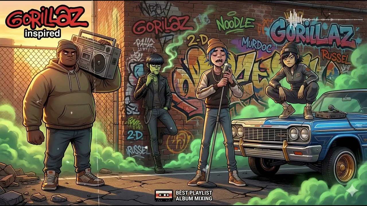 Kill Bill [UNDERGROUND] – Psycho Album REBOUND – Gorillaz Inspired AI Remix | Trip-Hop, Alt Hip-Hop