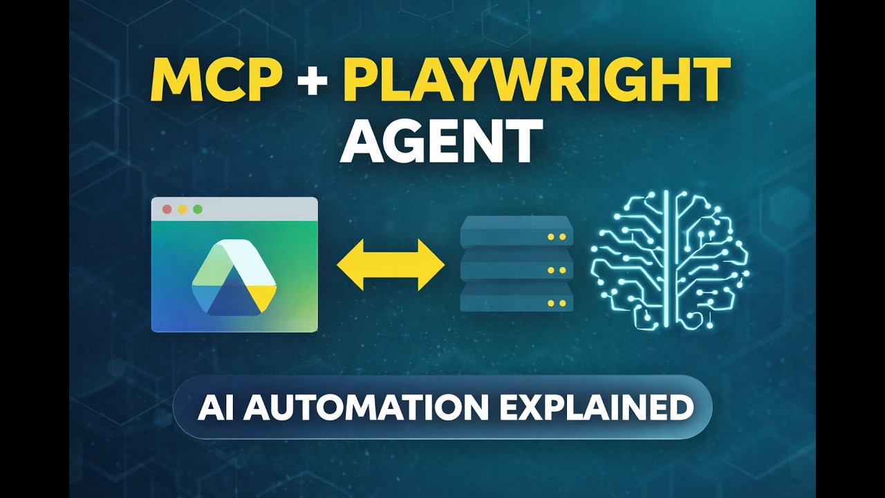 MCP + Playwright Agent Explained | AI Automation Future (Simple Language)