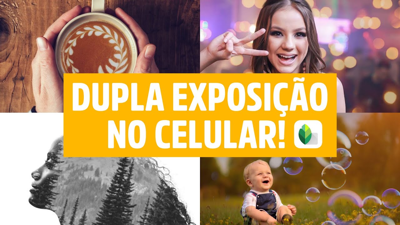 Como fazer DUPLA EXPOSIÇÃO no celular!