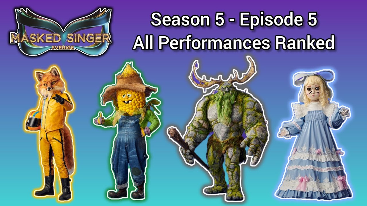 The Masked Singer Sverige | Season 5 - Episode 5 | All Performances Ranked