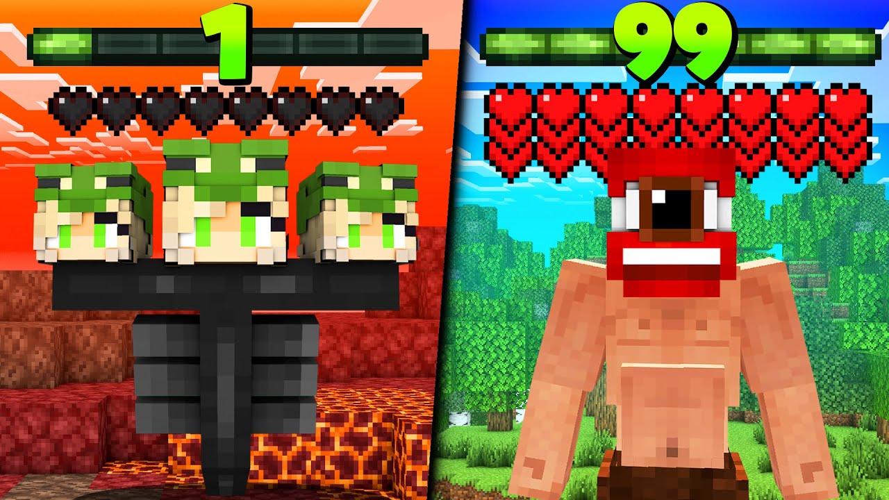 LEVEL = ZUFÄLLIGER BOSS in Minecraft
