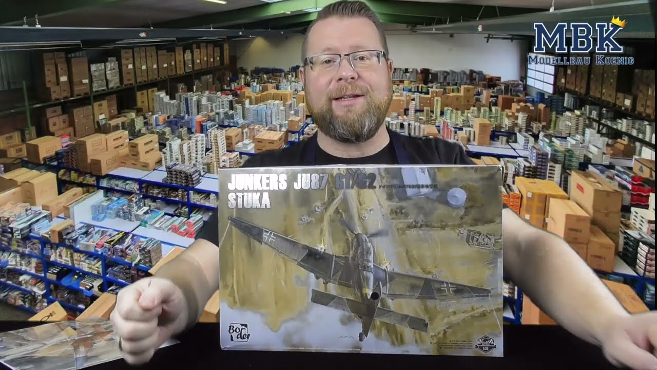 MBK packt aus #556 - 1:35 Junkers Ju87 G1 / G2 Stuka (Border BF-002)