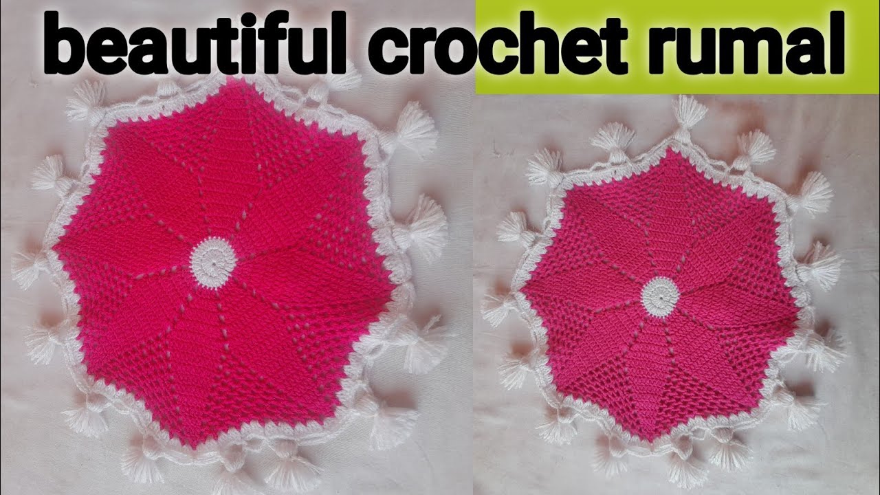 Thalpose Rumal Very Easy//Crochet Rumal Design For Beginners//crochet with nishu