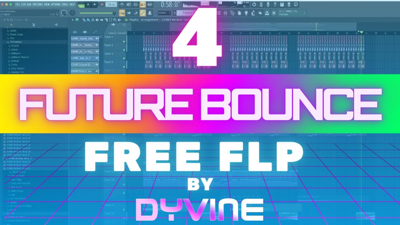 FREE FLP - 4 FREE FUTURE BOUNCE MELODIES ! by DYVINE [300 LIKES]
