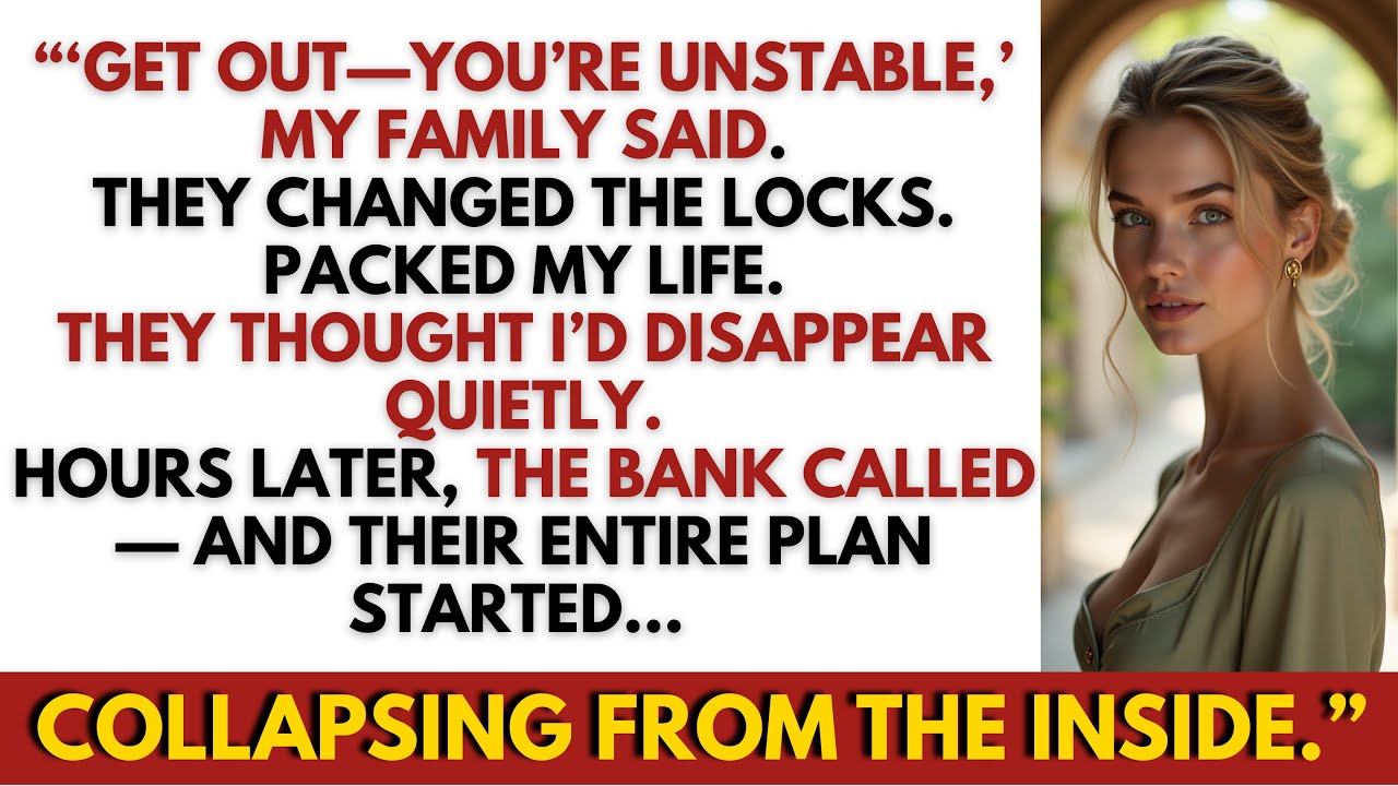 My Family Told Me To Get Out And Called Me Unstable&mdash;Hours Later, The Bank Named Me Sole Owner.