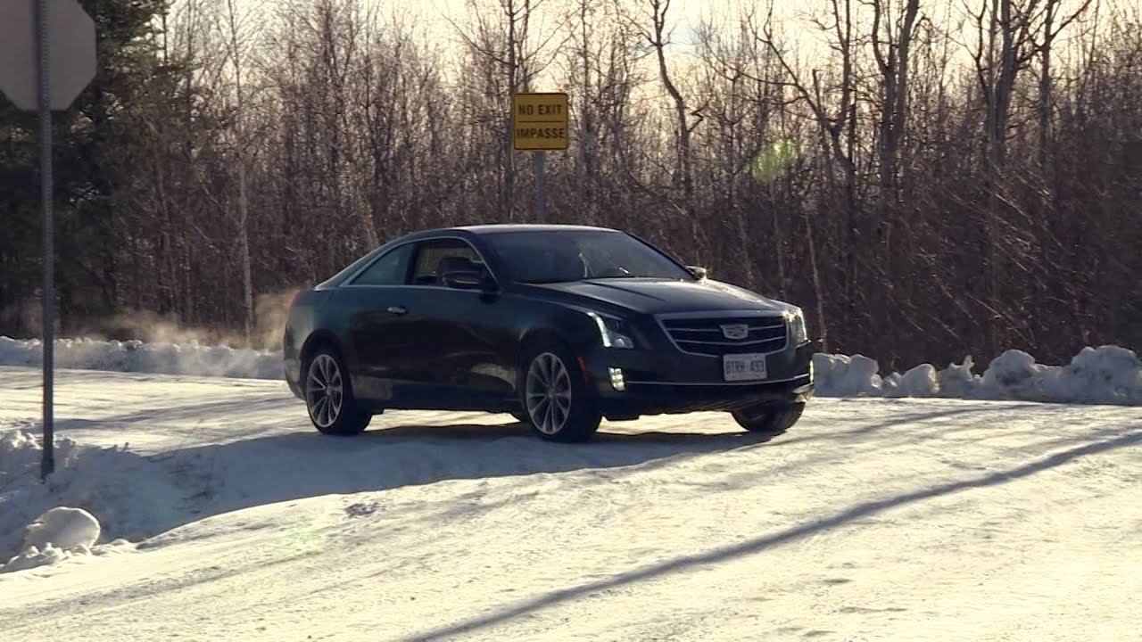 2015 Cadillac ATS4 Coupe 2.0T Winter Test