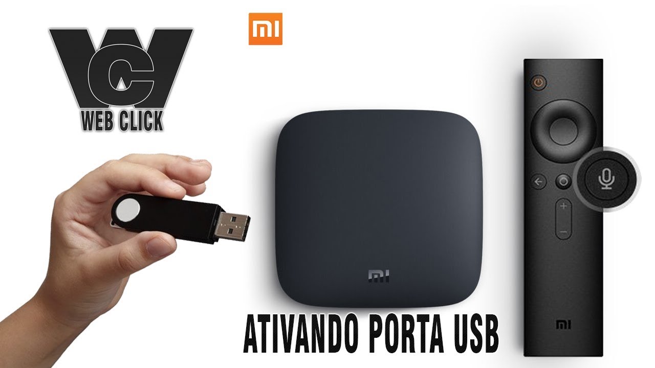 Xiaomi Mi Box Ativando Porta USB