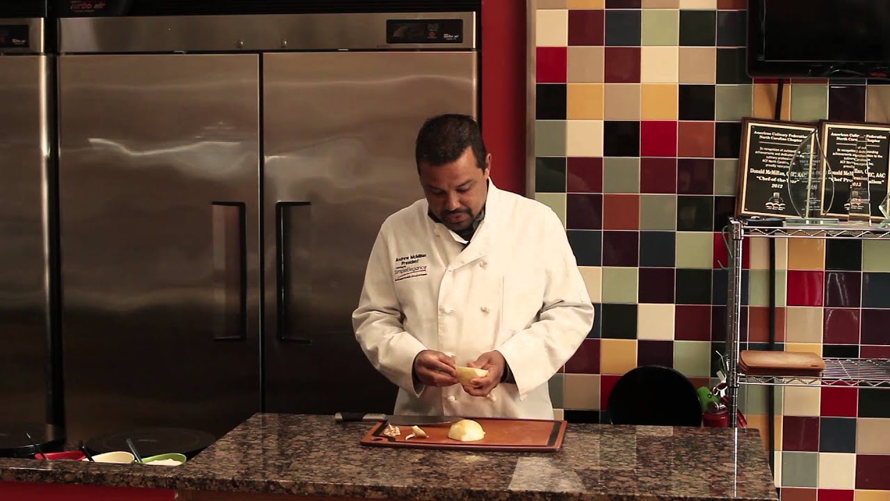 The Stocked Pot & Company Cooking School and Culinary Team Building Activities: Cutting Onions