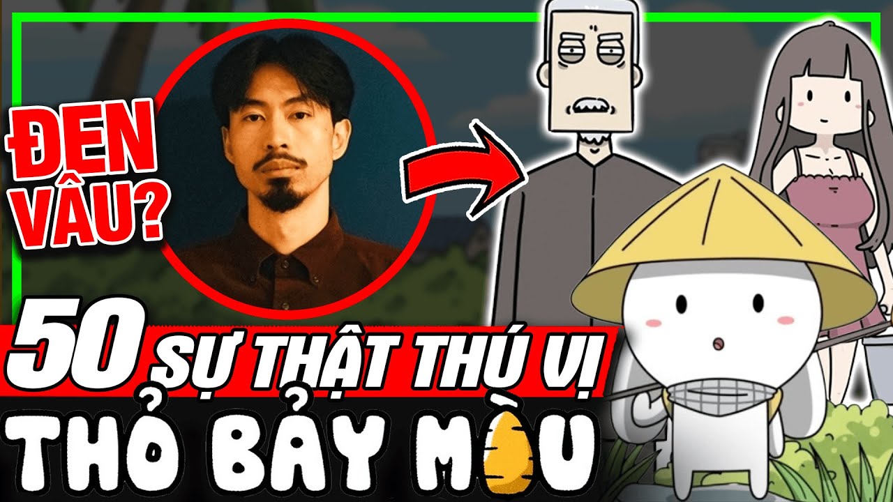 THỎ 7 M&Agrave;U: Top 50 Sự Thật Th&uacute; Vị - &Ocirc;ng Năm L&agrave; Đen V&acirc;u? | Hoạt H&igrave;nh Con Thỏ | meXINE