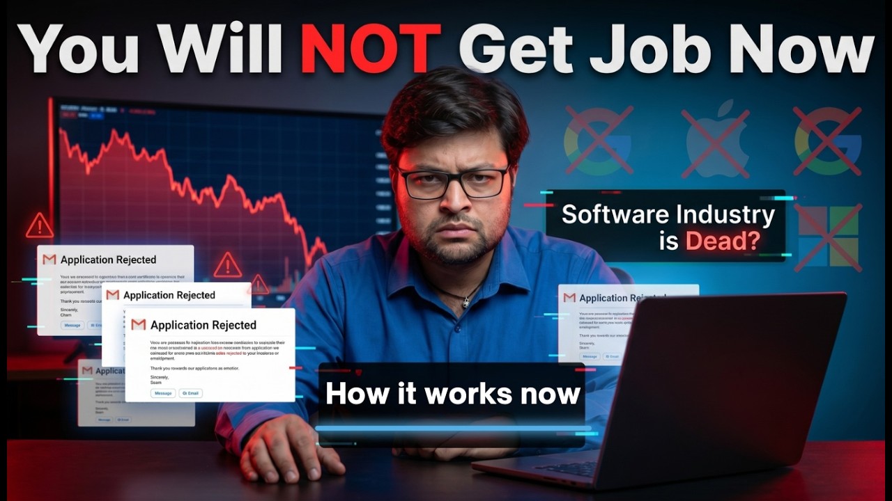 🔴 Harsh Reality of IT Industry | How to get Job in 2026 | No more Jobs