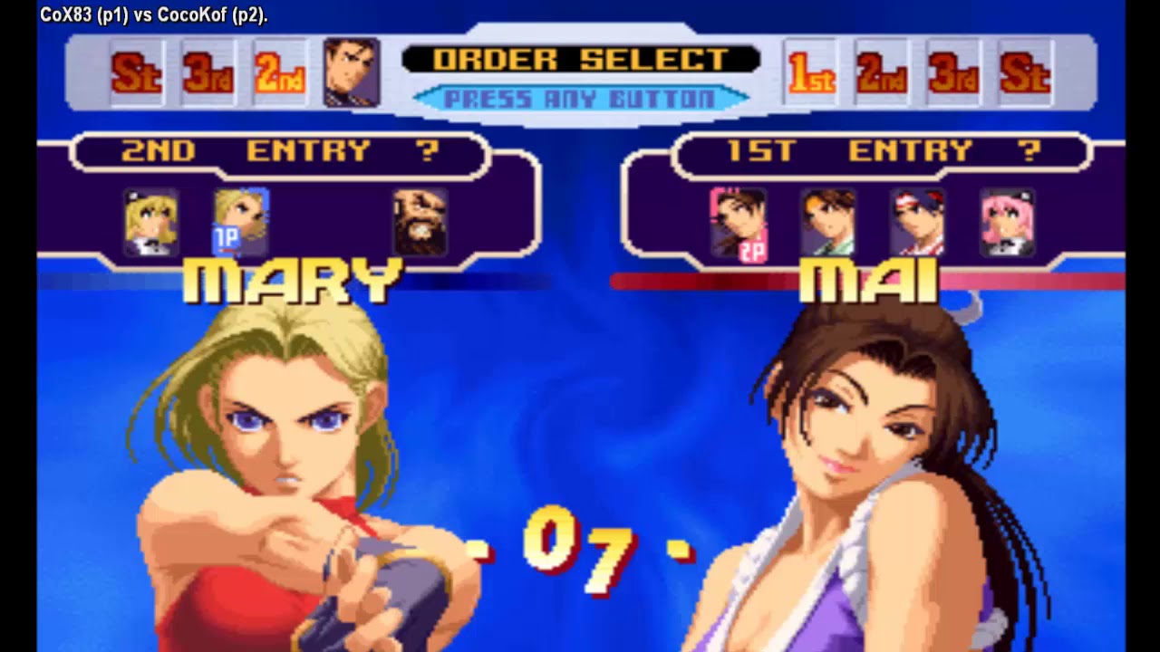 CoX83 (per) VS Cocokof (bol), KOF2000 RANDOM FIGHTCADE