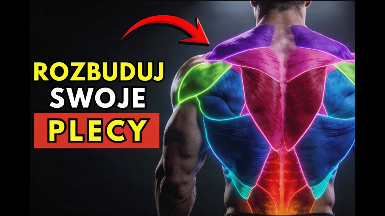 Oparte na nauce: Naucz się dziś 3 ćwiczeń, które zbudują DUŻE i potężne mięśnie pleców!