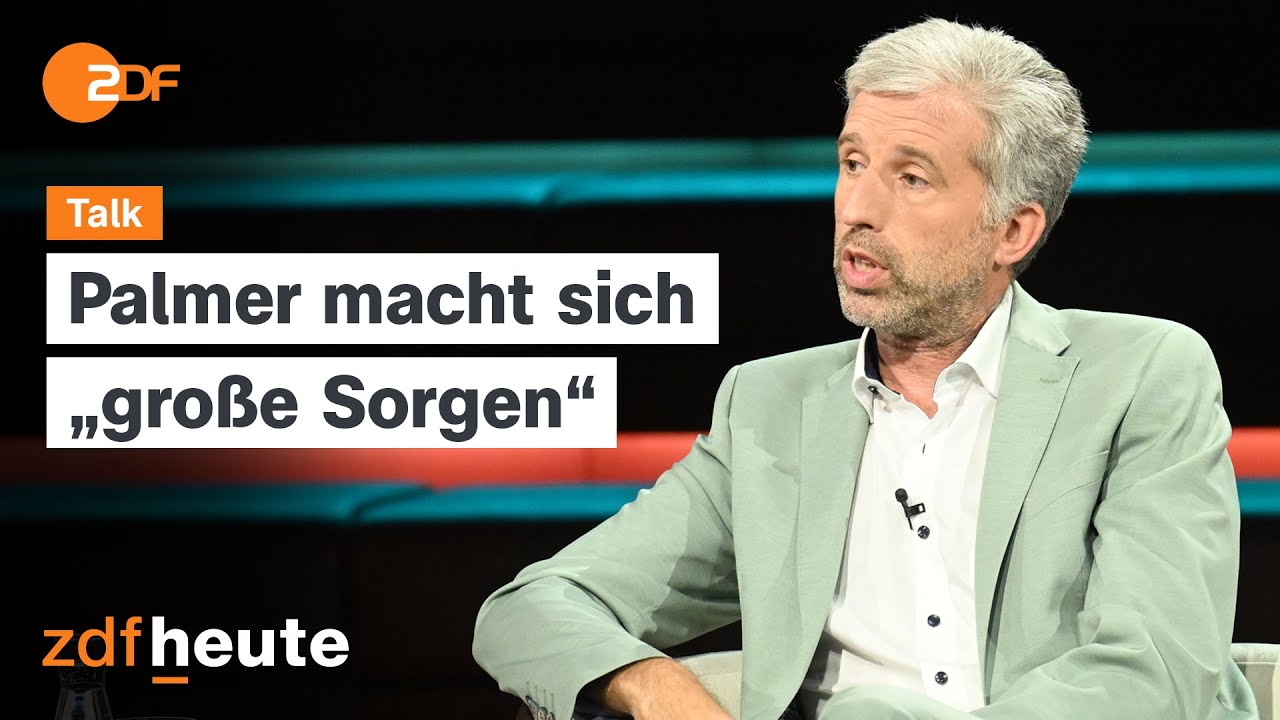 Palmer: Klimaschutz, der der Wirtschaft nicht schadet | Markus Lanz vom 10. Juli 2025