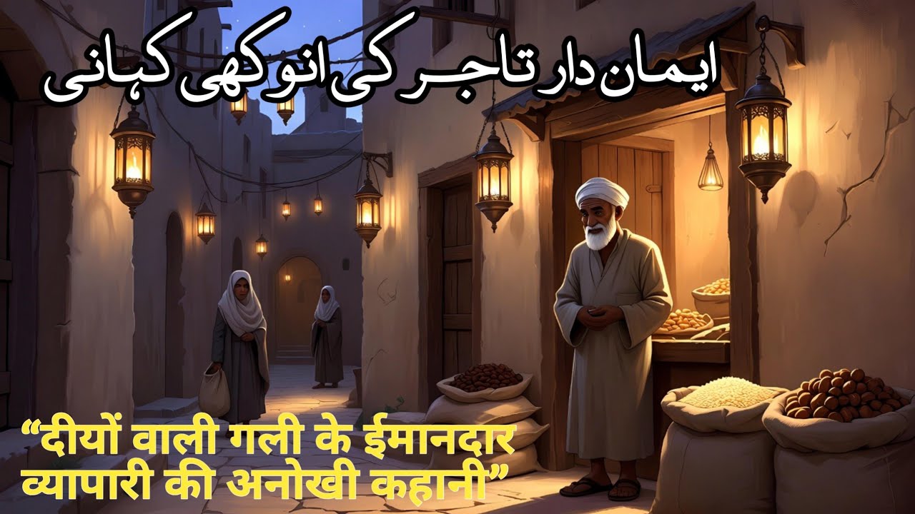 Charaghon Wali Gali Ka Imaandaar Tajir | Moral Story In Urdu Hindi | Heart Touching Moral Story
