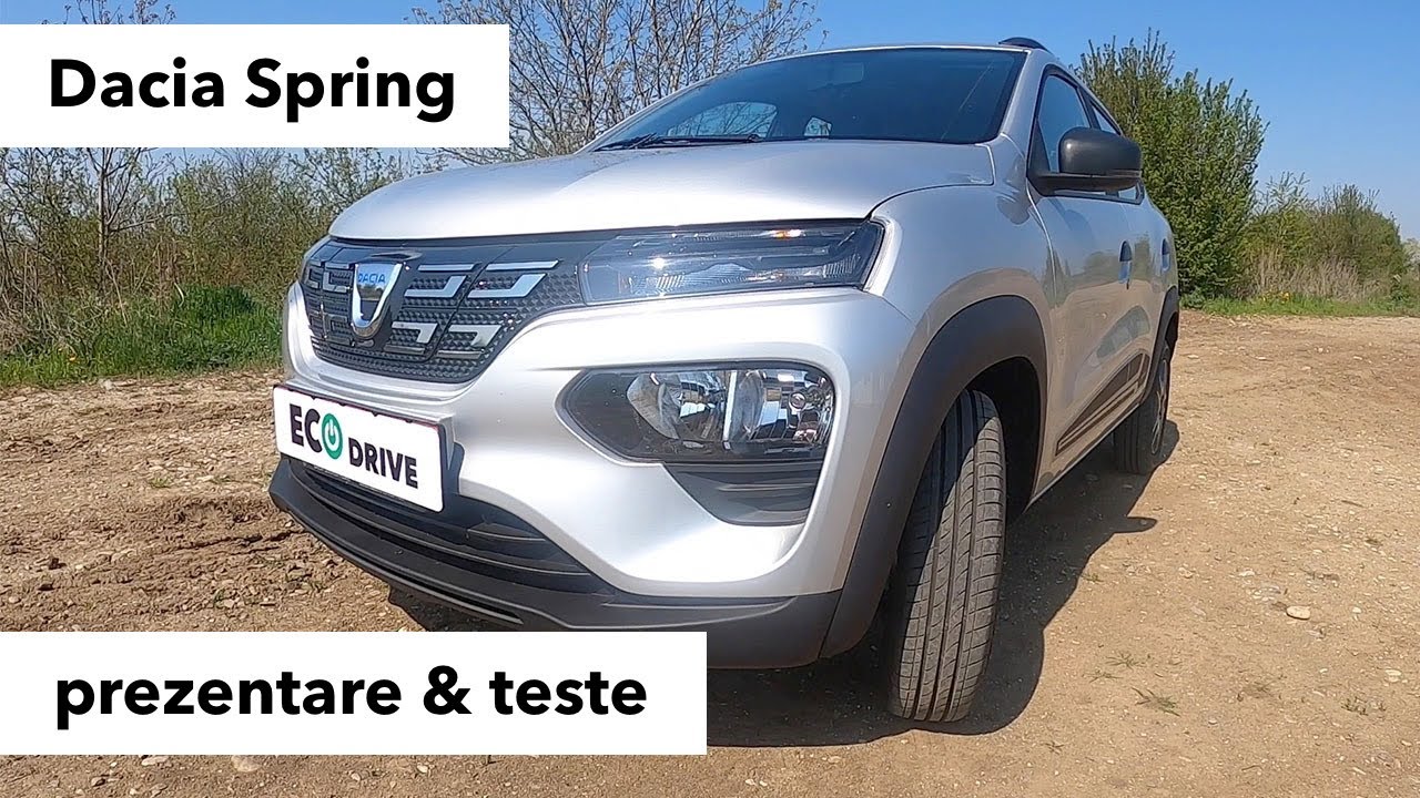 Dacia Spring - teste de consum, autonomie și încărcare
