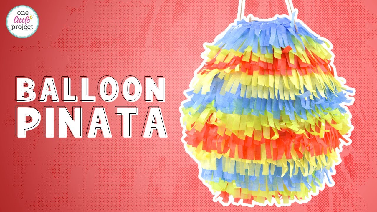 How to Make a Pinata With a Balloon | Easy DIY Pinata
