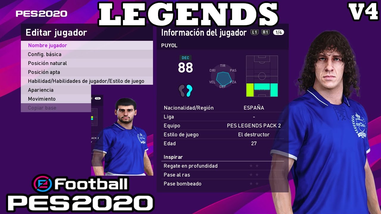 Pes 2020 All LEGENDS