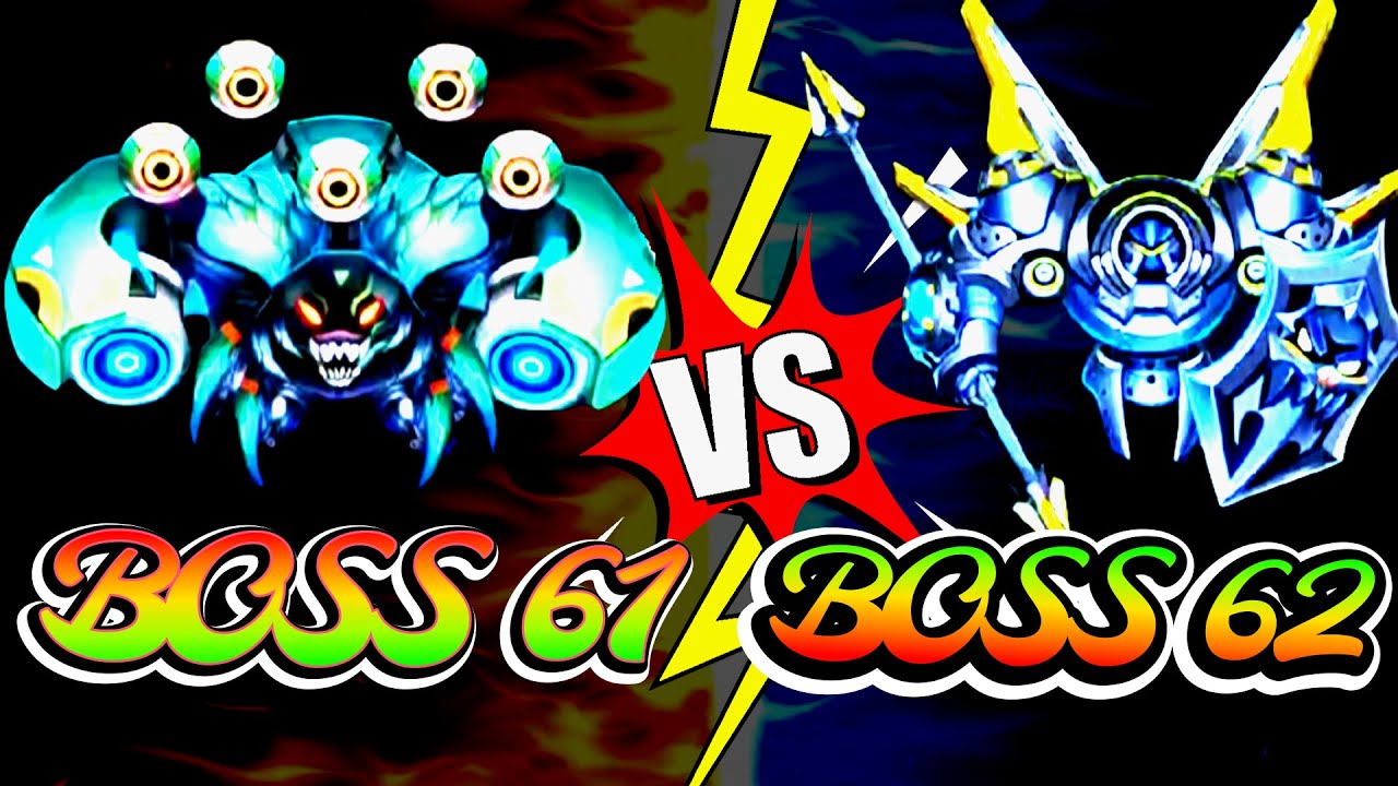 Space Shooter Boss 61 vs. 62: Who Will Win? By spiderlord Ofiicial