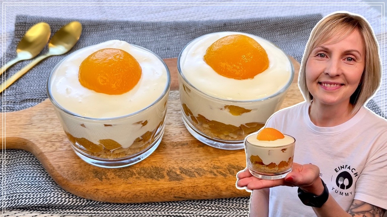 🐰🐣 Unser Osterdessert - köstliches Spiegelei-Dessert 🐣🐰 - Thermomix® Rezept