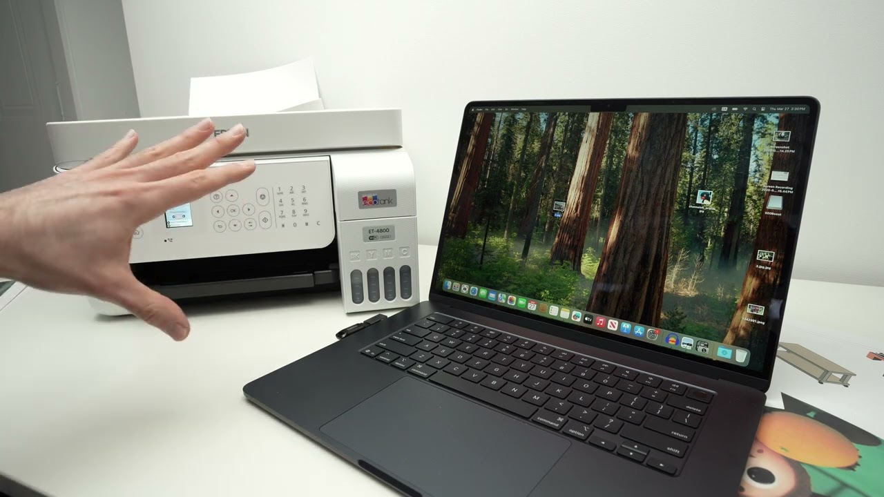 M4 Macbook Air: как добавить принтер