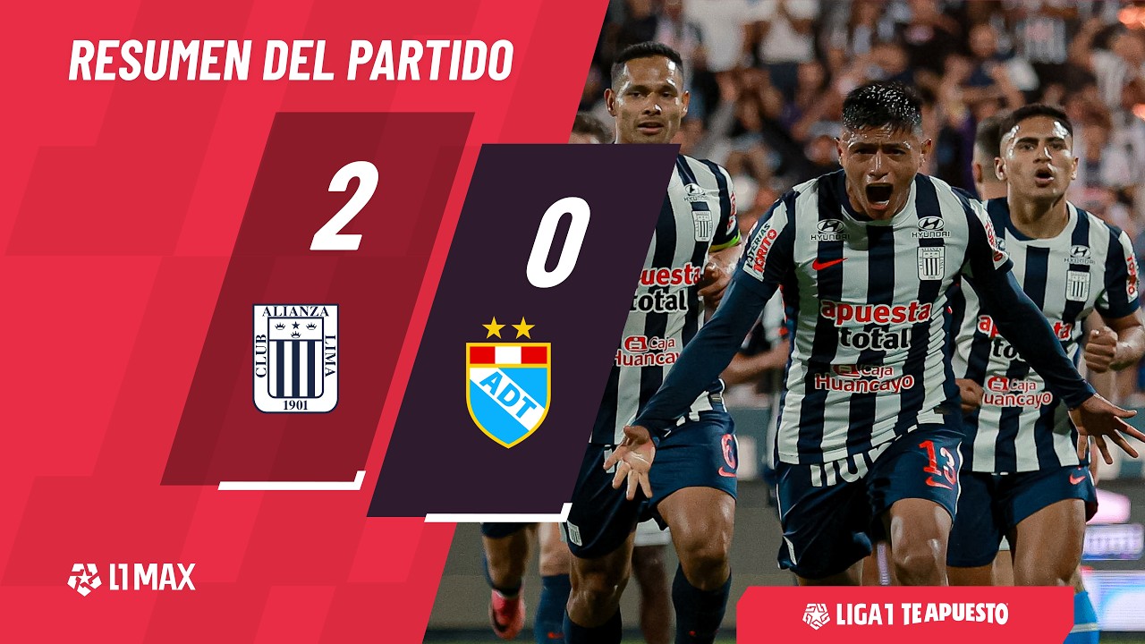 MARCO HUAM&Aacute;N Y ERYC CASTILLO LE DIERON EL TRIUNFO A LOS BLANQUIAZULES | Alianza Lima vs. ADT