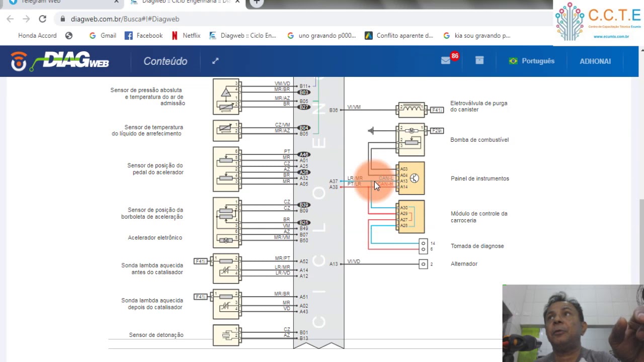 COMO TESTAR COMPONENTE INDUTIVO DA ME17.5.20 E  17.5.24 PARTE 02