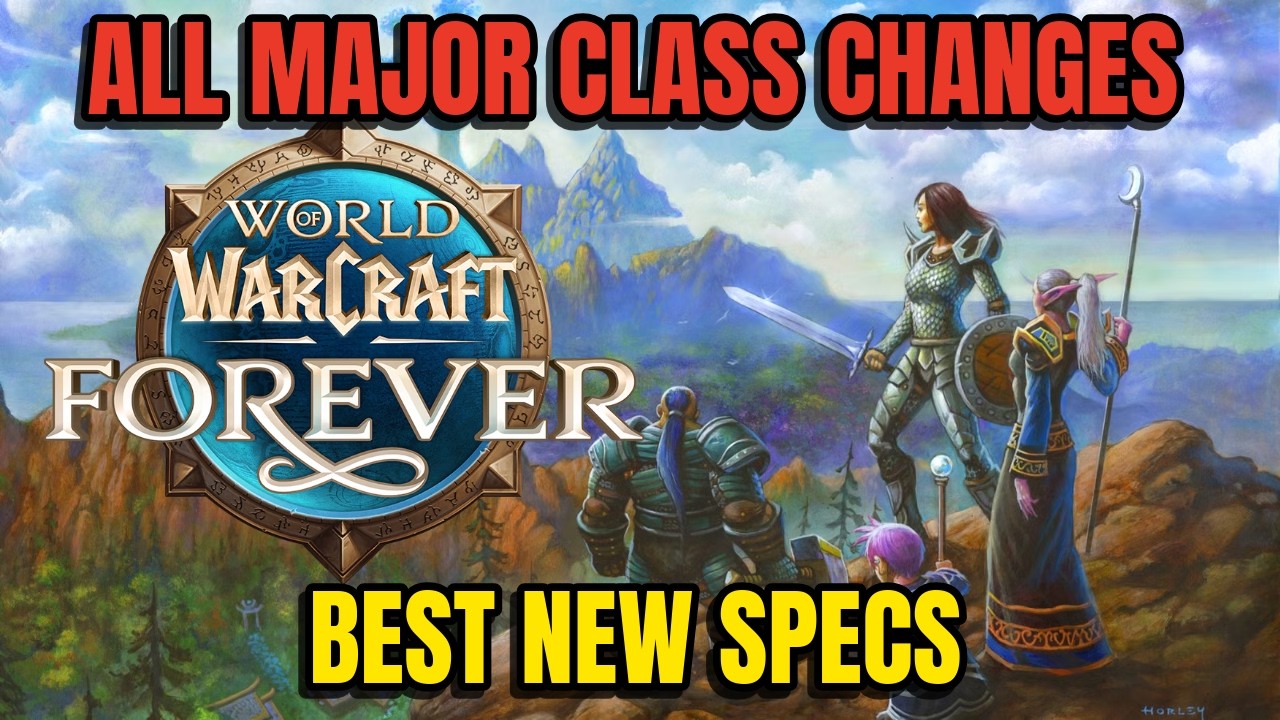 Classic+ | WoW Forever | BIGGEST Class Changes | Best New Specs to Play