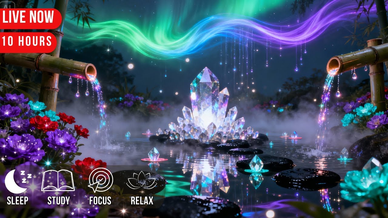 The Best Relaxing Zen Garden Sound – 10 Hour Beautiful Instrumental for Meditation, Study & Sleeping