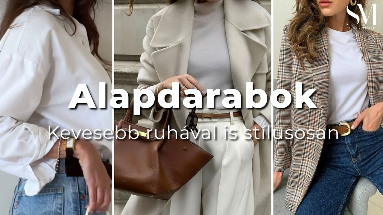 Őszi-téli alapdarabok 2025 | Praktikus és stílusos ruhadarabok, amiket imádni fogsz