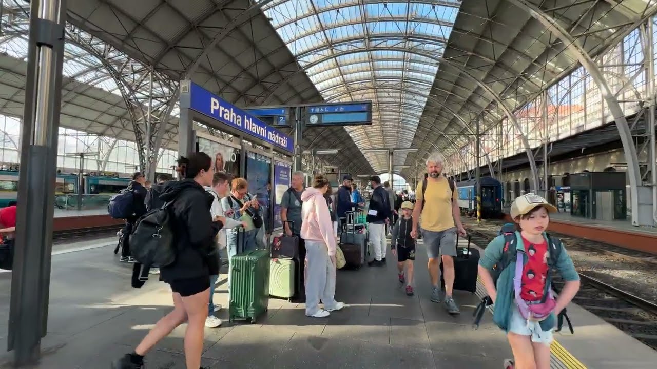 Prague Main Train Station 