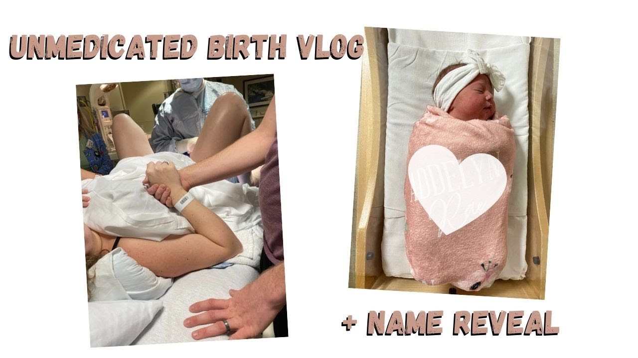 ALL NATURAL LABOR AND DELIVERY VLOG 2020 | FAST LABOR AFTER INDUCTION | + Name Reveal for Baby #2