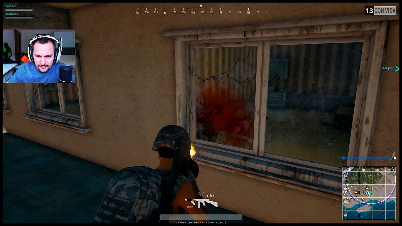 10 MUERTES!!! PARTIDAZA CON FAIL!!! Playerunknown's battlegrounds / BYABEEL