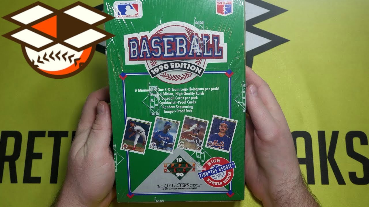 1990 Upper Deck High Box Break - Reggie Jackson