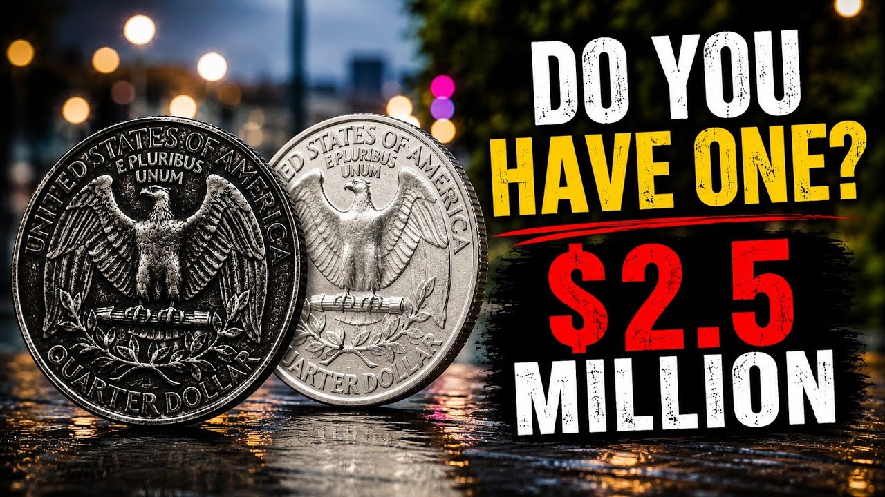 Washington Quarter Dollar Rare Coins Hunt &mdash; These Coins Could Have Huge Collector Value!
