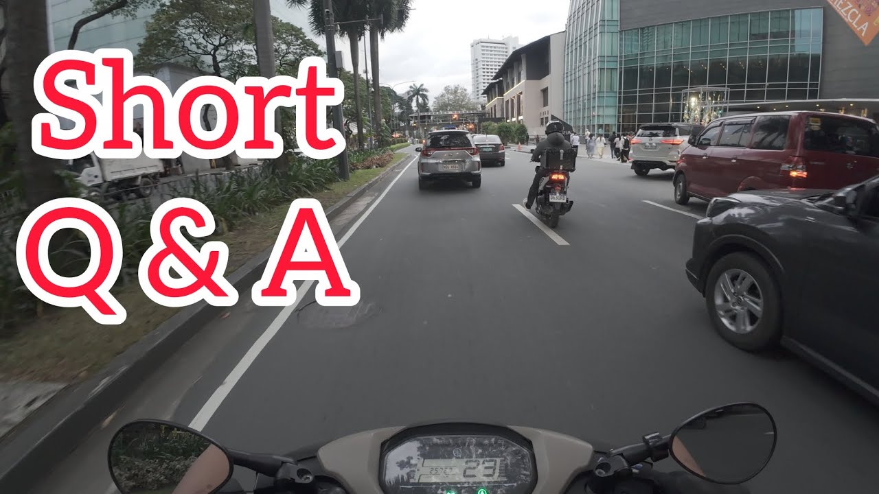 Short Q & A | Gloomy Thursday Weather | Yamaha Mio Gravis V2 