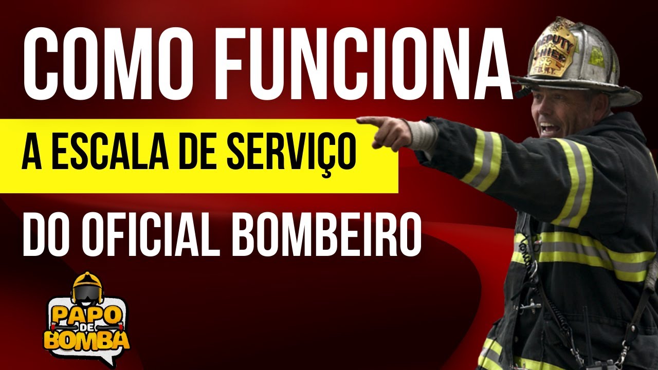 ENTENDA A ESCALA DE SERVIÇO DO OFICIAL BOMBEIRO MILITAR