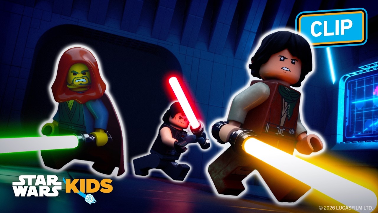 Sig, Dev, and Jedi Bob Take on Solitus! 😈 💫 | LEGO Star Wars | @StarWarsKids